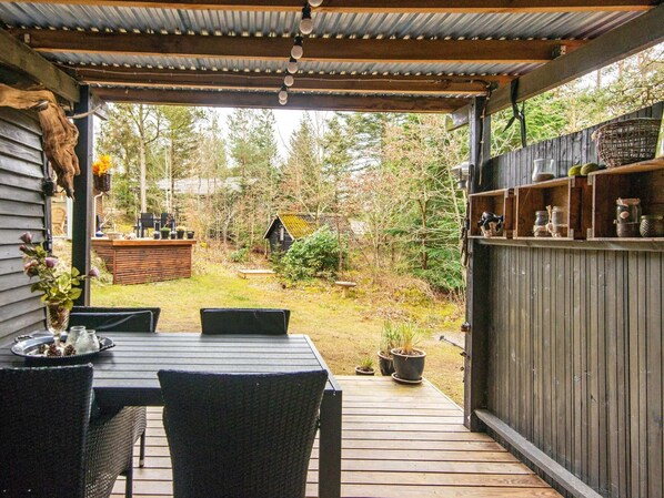 Hus | Udsigt fra overnatningsstedet