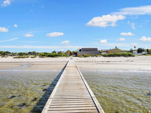 Quaint Holiday Home near Glesborg with Roofed Terrace