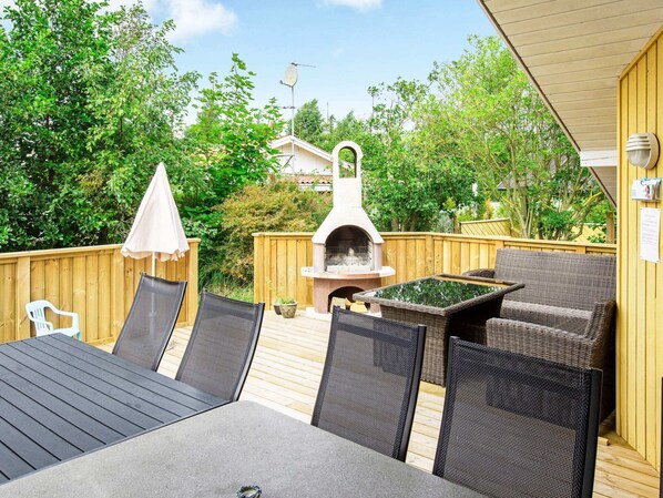 Hus | Udsigt fra overnatningsstedet