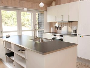 House | Private kitchen | High chair - 10 Person Holiday Home in Albaek (Aalbaek)