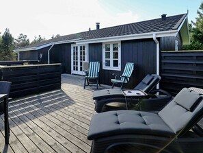 Exterior - Modern Holiday Home Near Jerup With Terrace (Jerup)