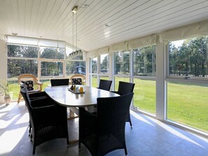 Dining - Modern Holiday Home Near Jerup With Terrace (Jerup)