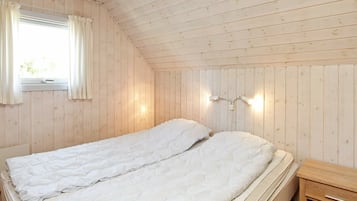 3 soveværelser, baby-/barnesenge