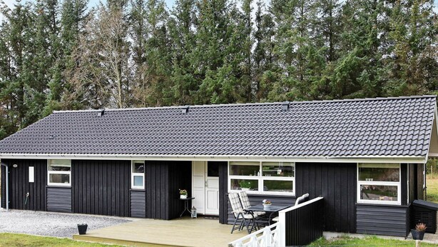 Exterior - Modern Holiday Home in Albaek With Terrace (Aalbaek)