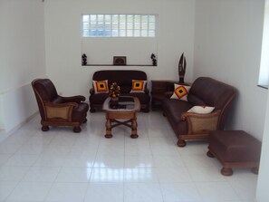 House, 2 Bedrooms, Smoking, Terrace | Living room | Books - Angel Villa - Exotic Holidays in Private Villa Near Beach (Beruwala)