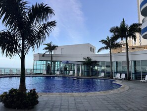 Apartment, 3 Schlafzimmer, barrierefrei, Raucher | Pool | Außenpool