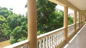 公寓, 2 间卧室, 吸烟房, 城市景观 | 阳台