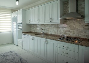 Fridge, oven, stovetop, dishwasher - Bikka Suite & Otel (Trabzon)