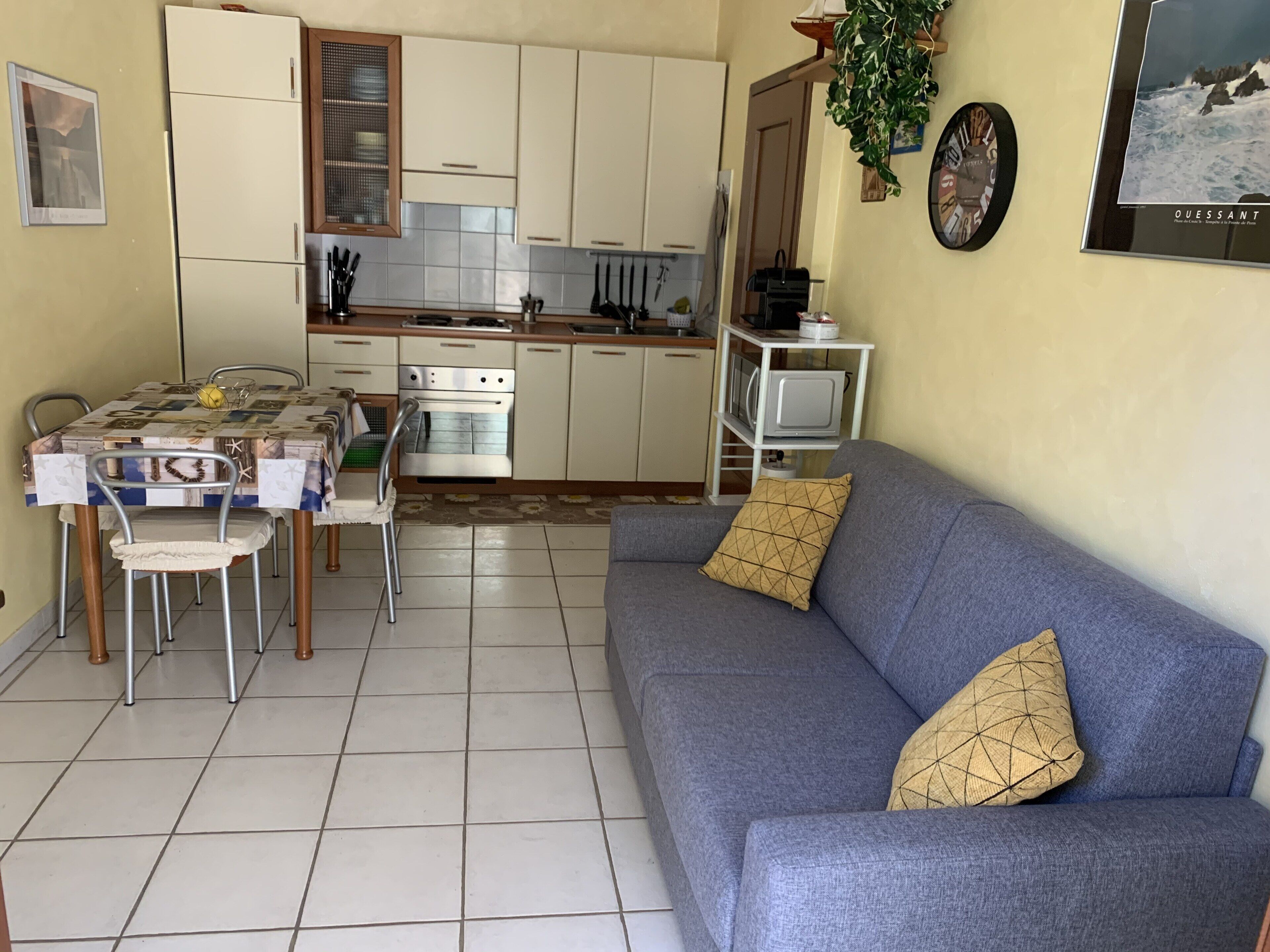 Bilocale piano terra con ampia veranda 