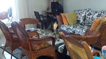 Room, 1 Bedroom, Smoking, Balcony | Living room