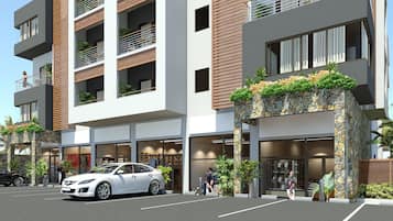 Entrée de l’hébergement