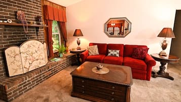 Shared Dormitory, 2 Bedrooms, Smoking, Patio | Living room