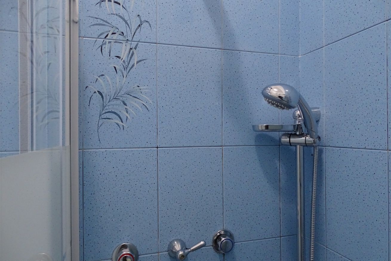 Ducha, secador de pelo, bidet, toallas