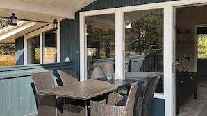 Ferienhaus | Balkon