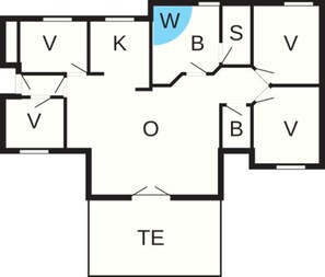 House | Floor plan - 8 Person Holiday Home in Vaeggerlose-by Traum (Vaeggerlose)