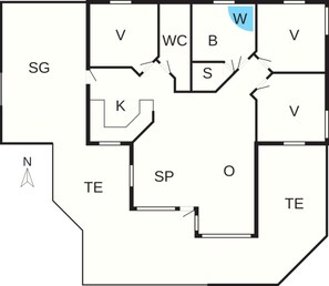 獨棟房屋 | 樓層平面圖