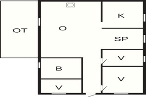Floor plan - 5 Person Holiday Home in Dannemare-by Traum (Dannemare)
