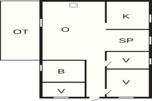 Floor plan - 5 Person Holiday Home in Dannemare-by Traum (Dannemare)