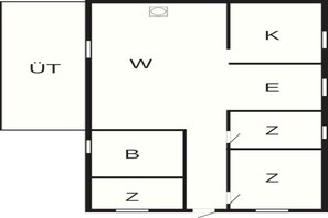 Floor plan - 5 Person Holiday Home in Dannemare-by Traum (Dannemare)
