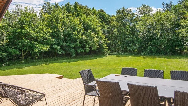 Balcony - Captivating Holiday Home in Oksbøl With Sauna (Oksbol)