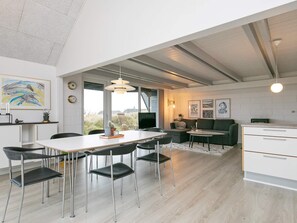 Dining - Gorgeous Holiday Home in Ringkøbing With Terrace (Ringkobing)