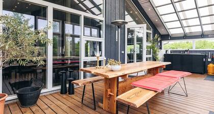 Vintage Holiday Home in Brovst with Hot Tub