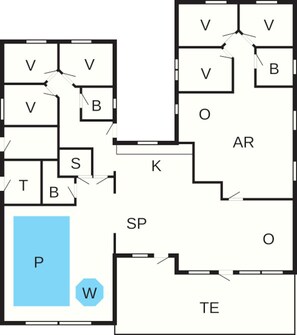 Casa | Piantina