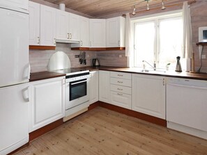 Private kitchen - 6 Person Holiday Home in Hadsund (Hadsund)