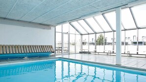 Indoor pool, outdoor pool - Modern Holiday Home in Blokhus With Pool (Blokhus)