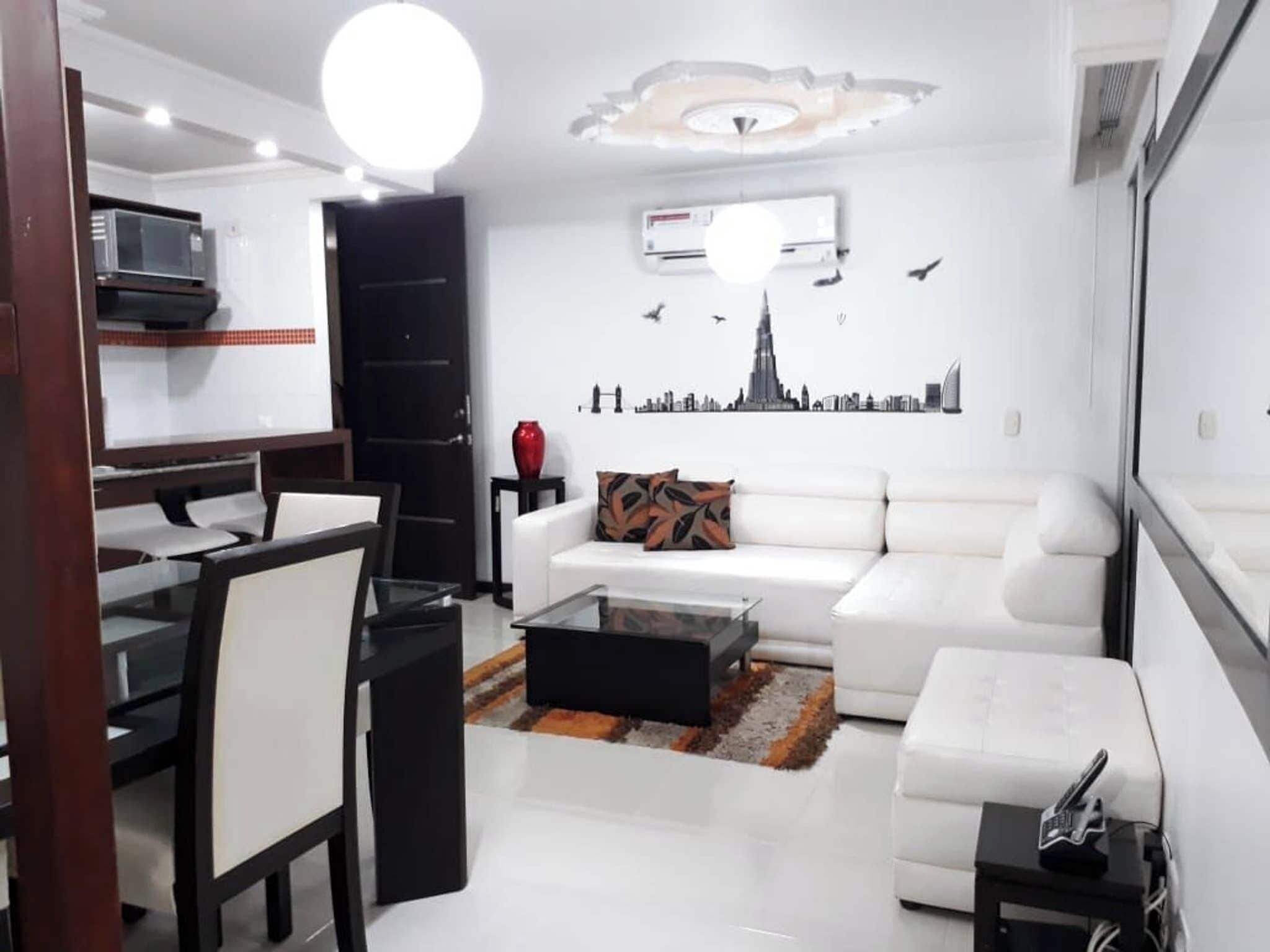 Apartamento, 2 habitaciones, balcón | Zona de estar