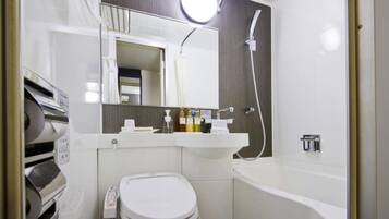Hair dryer, towels
