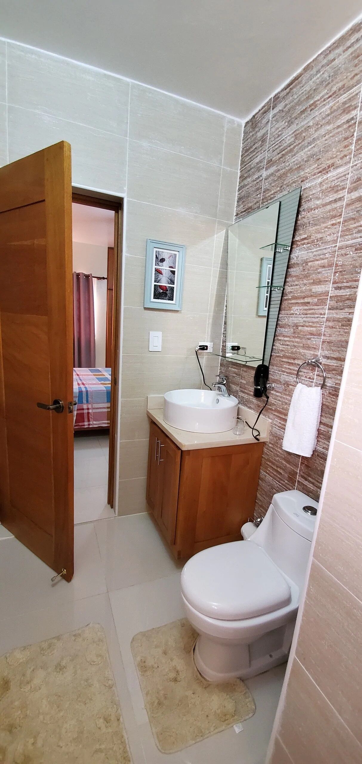 Casa, 2 habitaciones, balcón | Baño