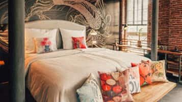 Business-Doppelzimmer, 1 Queen-Bett | Hochwertige Bettwaren, Zimmersafe, individuell dekoriert