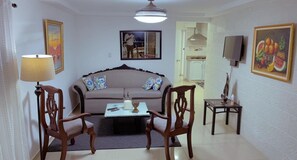 Condo, 3 Bedrooms, Smoking, Balcony | Living room