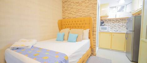 Apartemen, 1 kamar tidur, Boleh Merokok, balkon | Interior