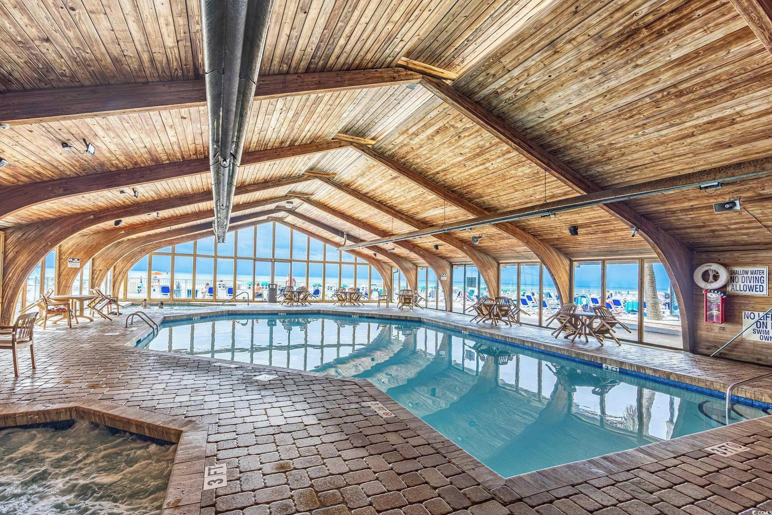 Indoor pool, outdoor pool
