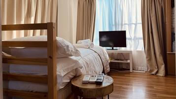 Apartment | 1 bedroom, down comforters, individually decorated