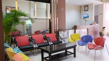 Sala de estar en el lobby