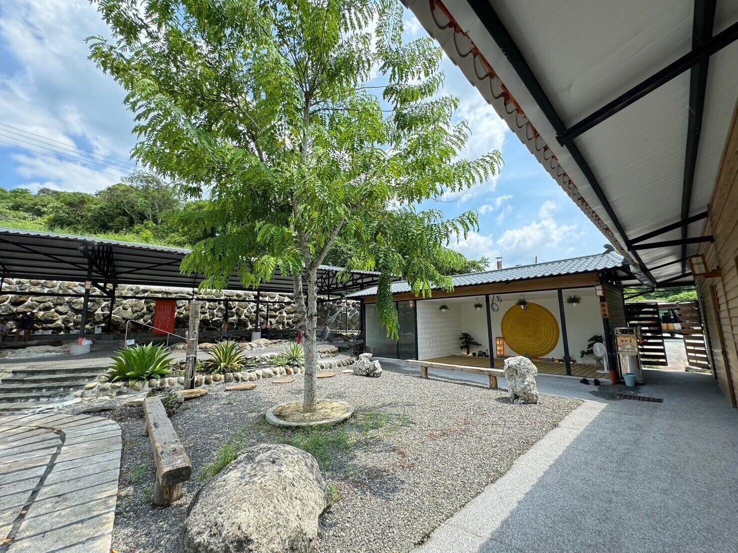 Sauna, hot tub, steam room, hot springs