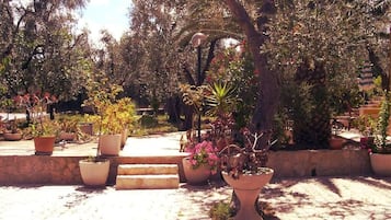 Blick auf den Garten