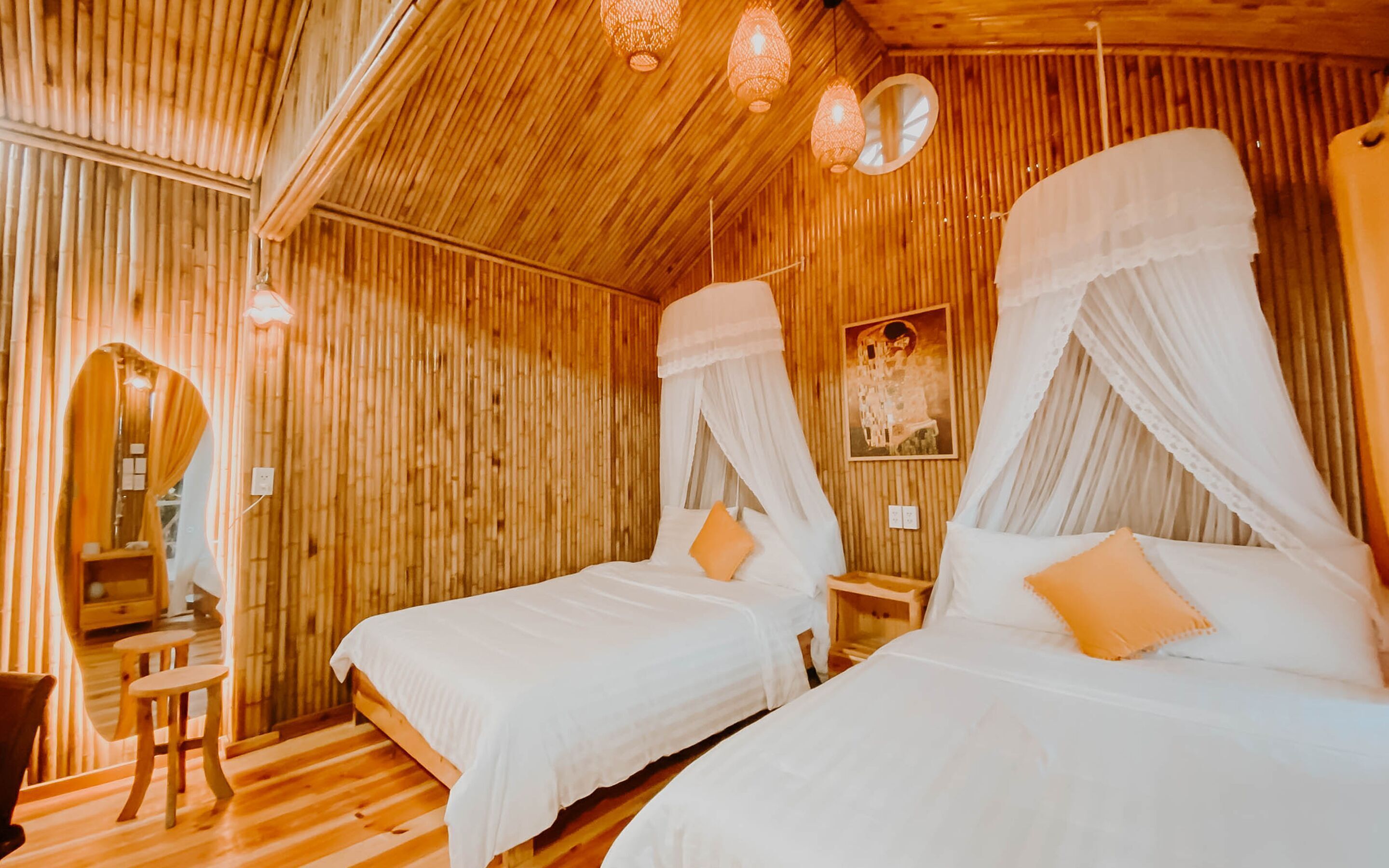 Bộ trải giường bằng vải cotton Ai Cập, bộ đồ giường cao cấp 
