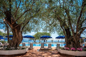 Seasonal outdoor pool