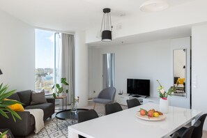 Apartment, 2 Bedrooms | Living area - SleepWell Apartments East (Helsinki)