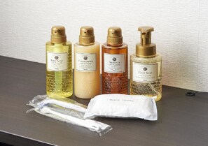 Hair dryer, towels