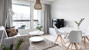 Deluxe Apartment | Living room - SleepWell Apartments Rio (Helsinki)