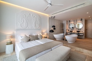 1 bedroom, premium bedding, memory foam beds, minibar