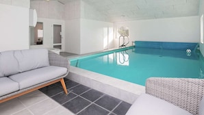 House | Pool | Outdoor pool - Tasteful Holiday Home in Vejers Strand near Sea (Vejers Strand)
