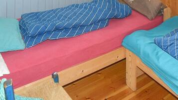 3 bedrooms, individually furnished