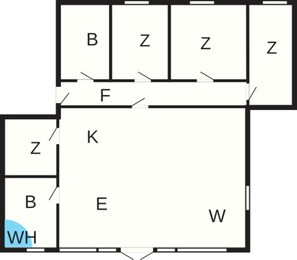 House | Floor plan - Luxury Spa Retreat by Beach - By Traum Ferienwohnungen (Otterup)