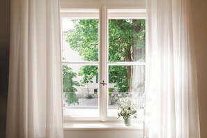 Uitzicht vanuit de kamer